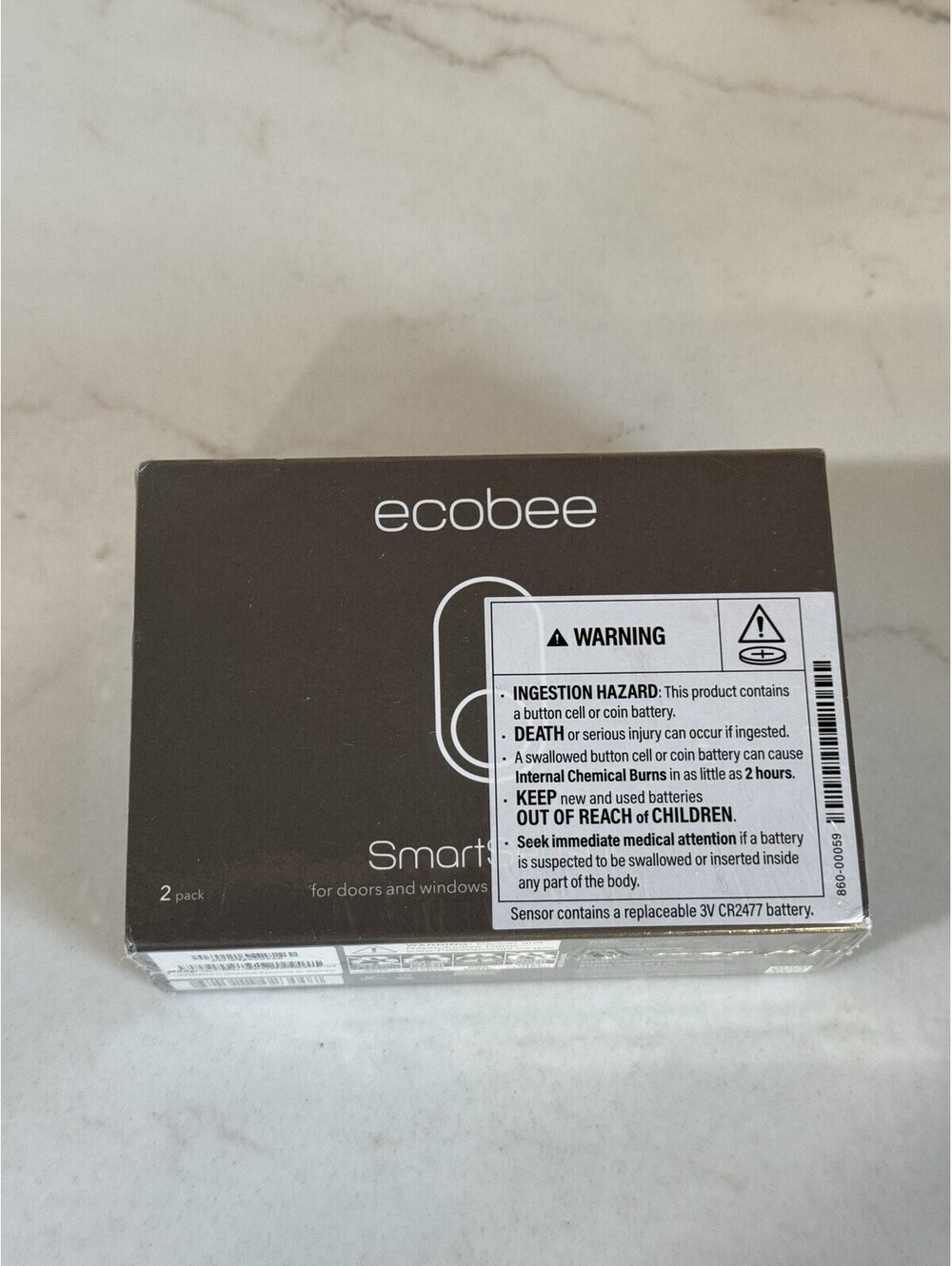 Ecobee SmartSensor 2 Pack - EB-DWSHM2PK-01